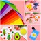 Multi-Colored Felt Sheets, Self-Adhesive Felt Sheets, 30pcs 7"x11.3"(Close to A4 Size - 18x28.5 cm, Pre-Cut Felt Sheets for Crafts,Craft Felt Fabric Sheets.